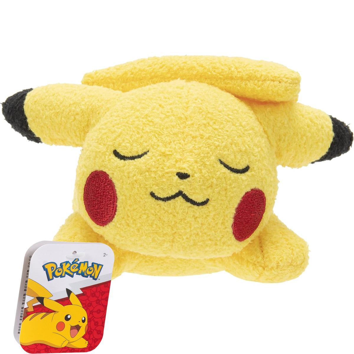 Maskotka pluszowa pokemon oryginalna miękka jazwares pluszak śpiący pikachu dla dziecka 0 Full Screen