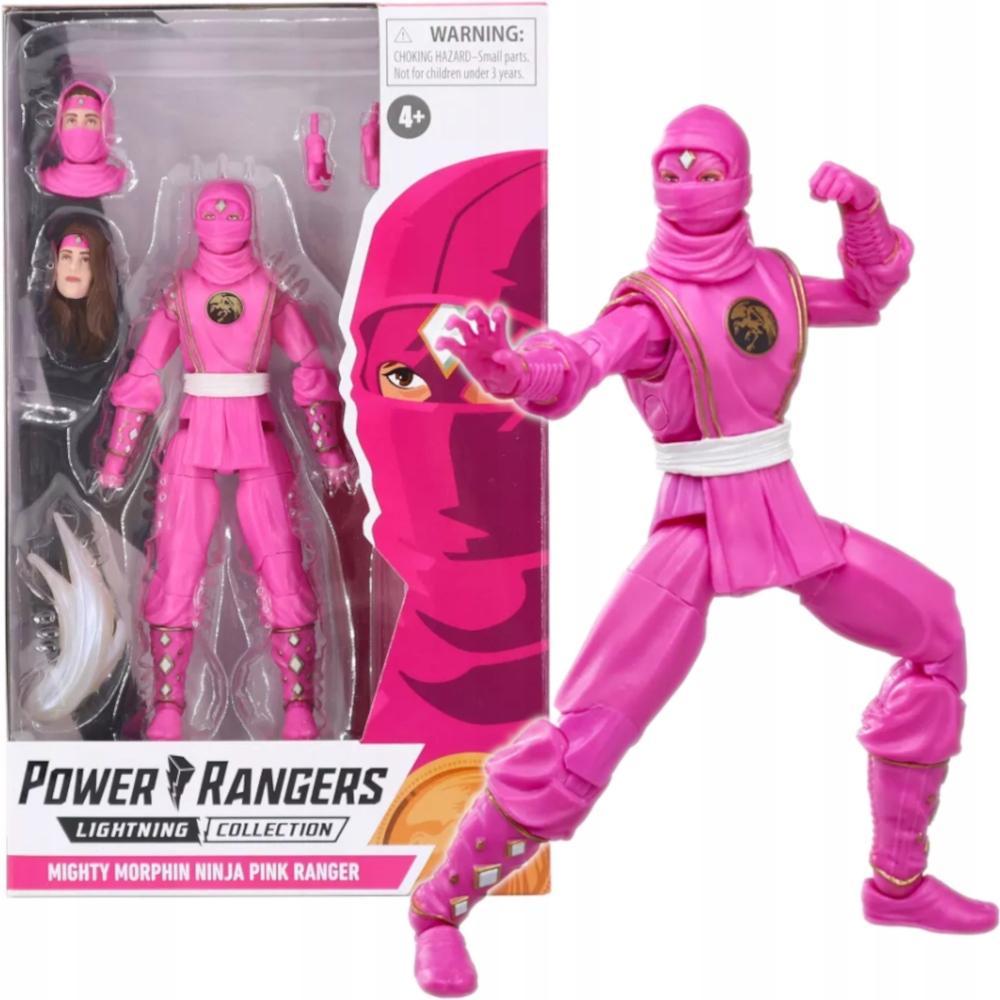 Figurka POWER RANGERS różowy ranger mighty morphin ninja dla dziecka  0 Full Screen