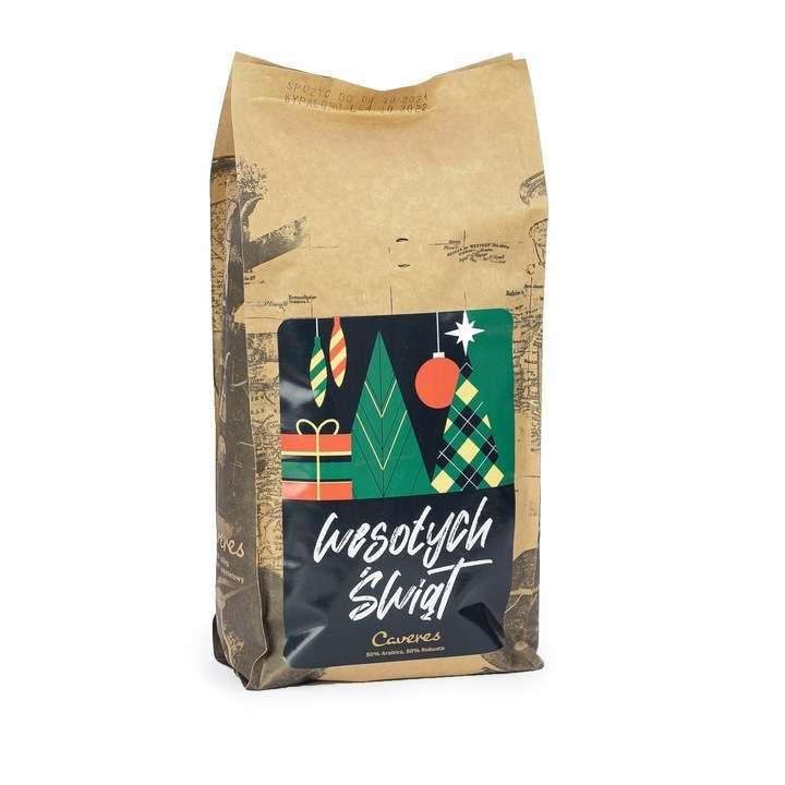 Zestaw kaw ziarnistych 3x250g brazylia 50/50 świąteczny rzemieślnicza nr. 2