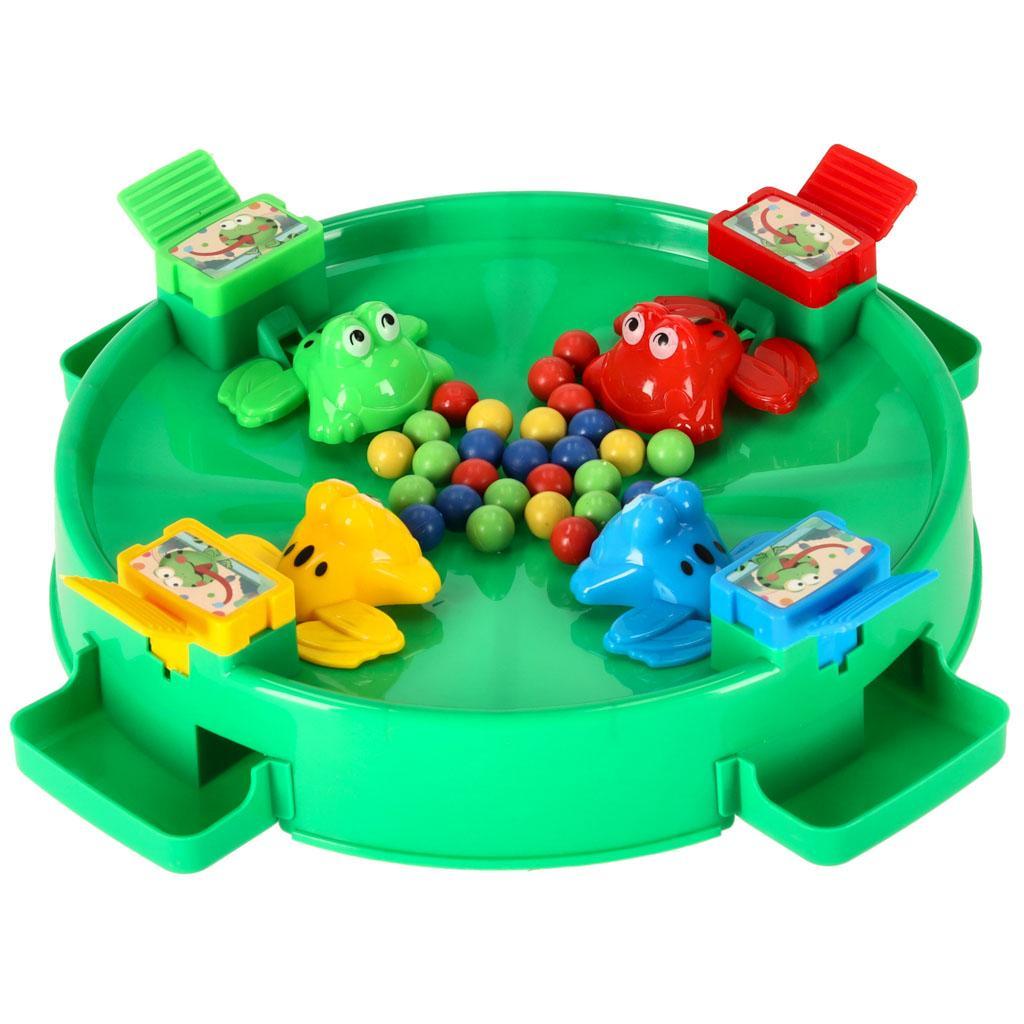 Gra zręcznościowa głodne żabki skaczące żaby 4 graczy zabawka dla dzieci 3+ 30,5x6,6x30,5 cm nr. 3