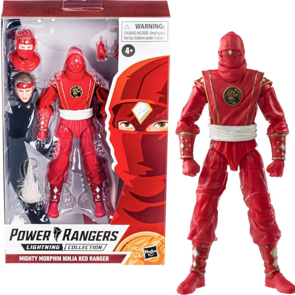 Figurka POWER RANGERS ninja czerwony ranger lighting collection mighty morphin dla dziecka 0 Full Screen