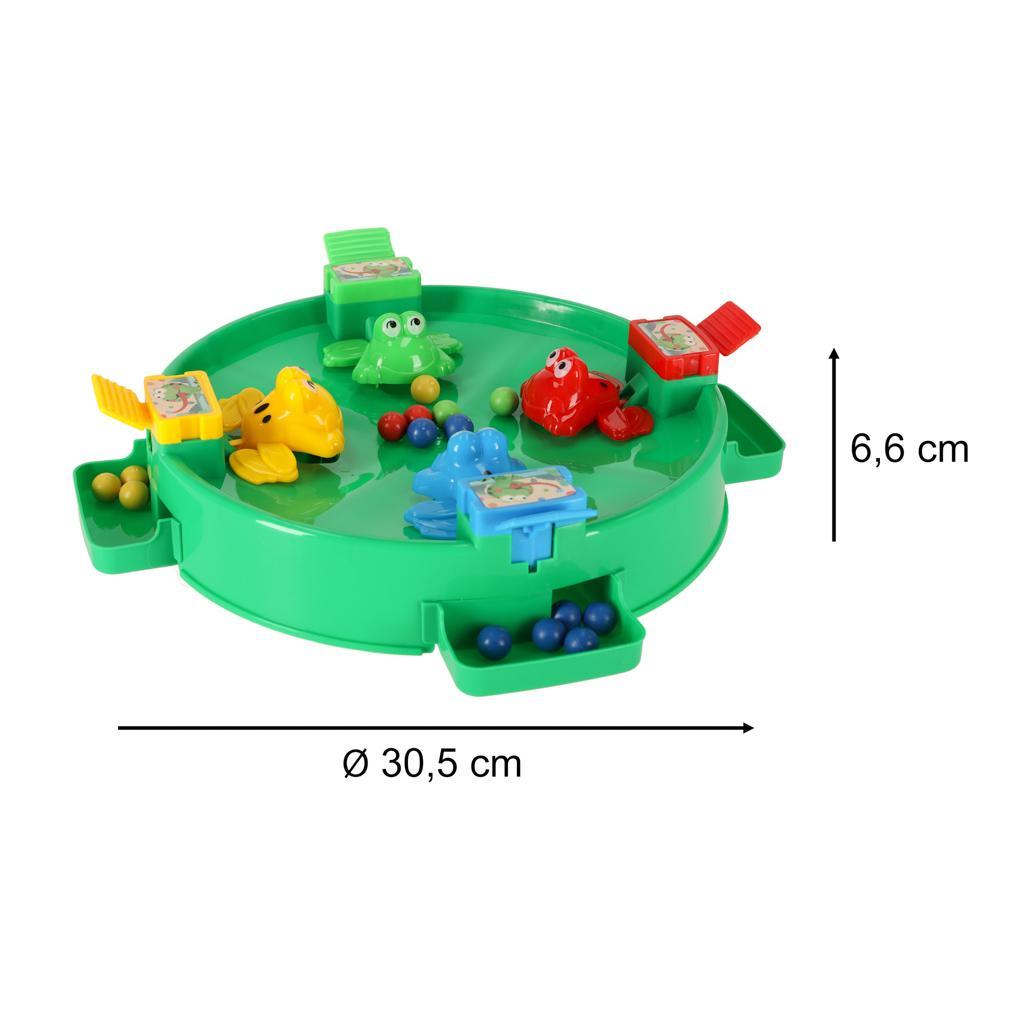 Gra zręcznościowa głodne żabki skaczące żaby 4 graczy zabawka dla dzieci 3+ 30,5x6,6x30,5 cm nr. 4