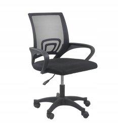 Fotel obrotowy Moris 59x89x48 cm czarne krzesło do biura 