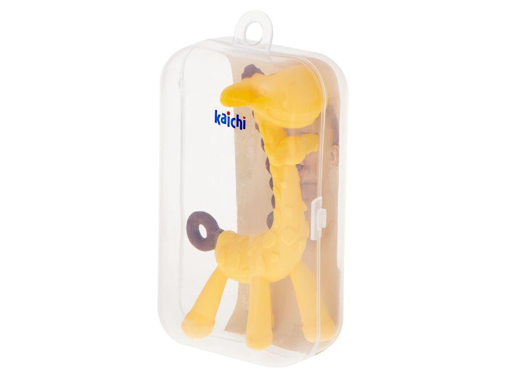 Gryzak silikonowy na ząbkowanie żółta żyrafa nr. 6