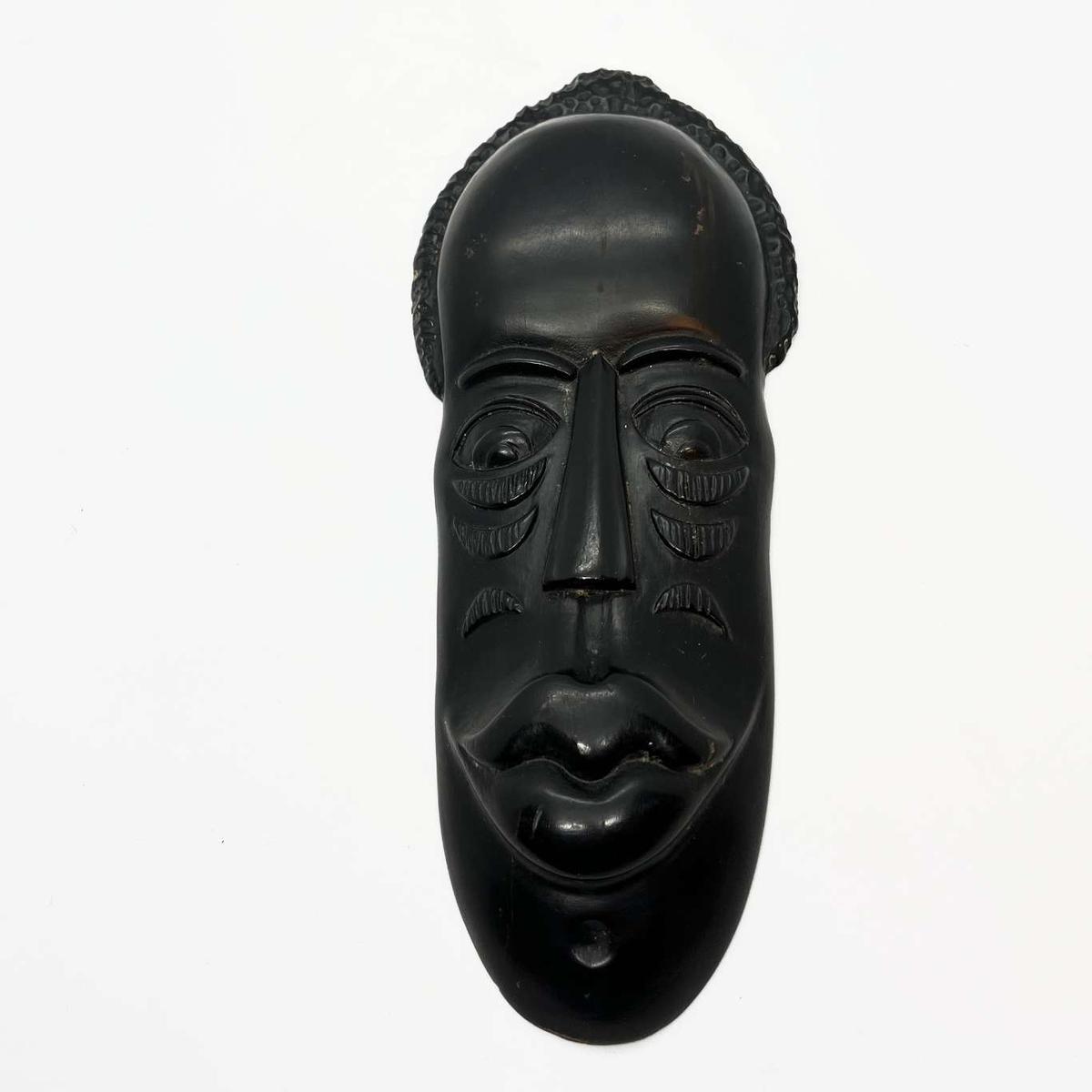 Drewniana dekoracyjna maska, Kuba lata 70. nr. 2