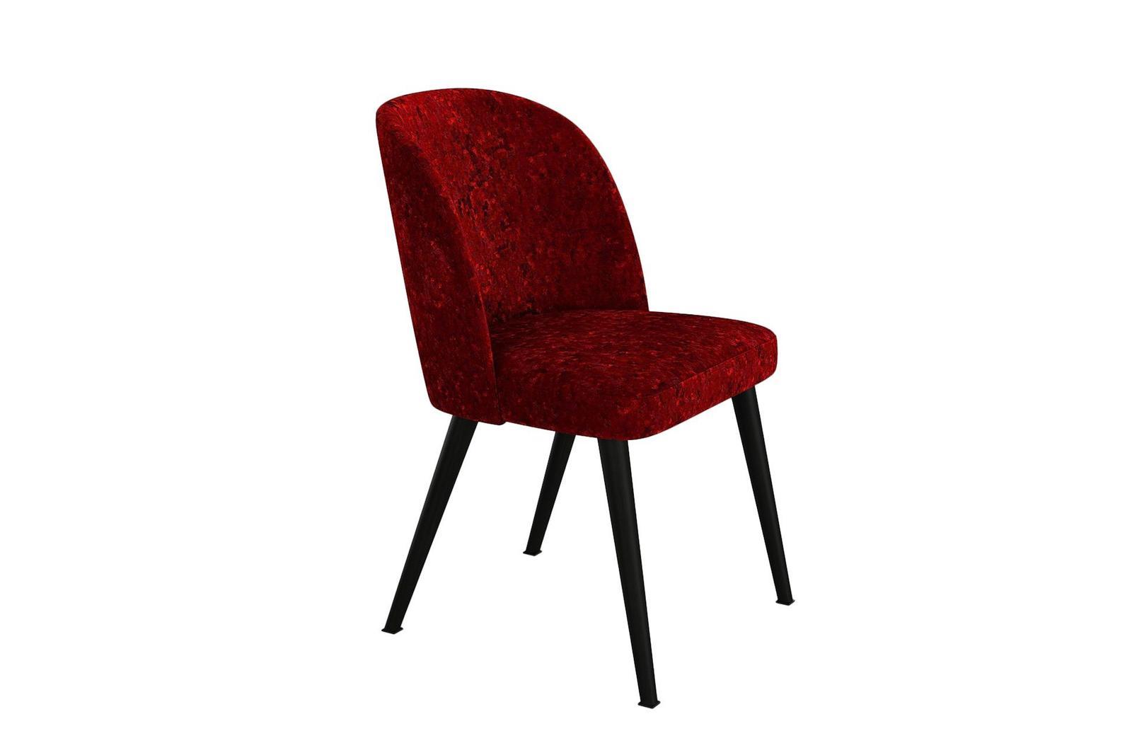  Krzesło OPERA KR-2 53x49x83 cm welurowe do jadalni borodwy nr. 3