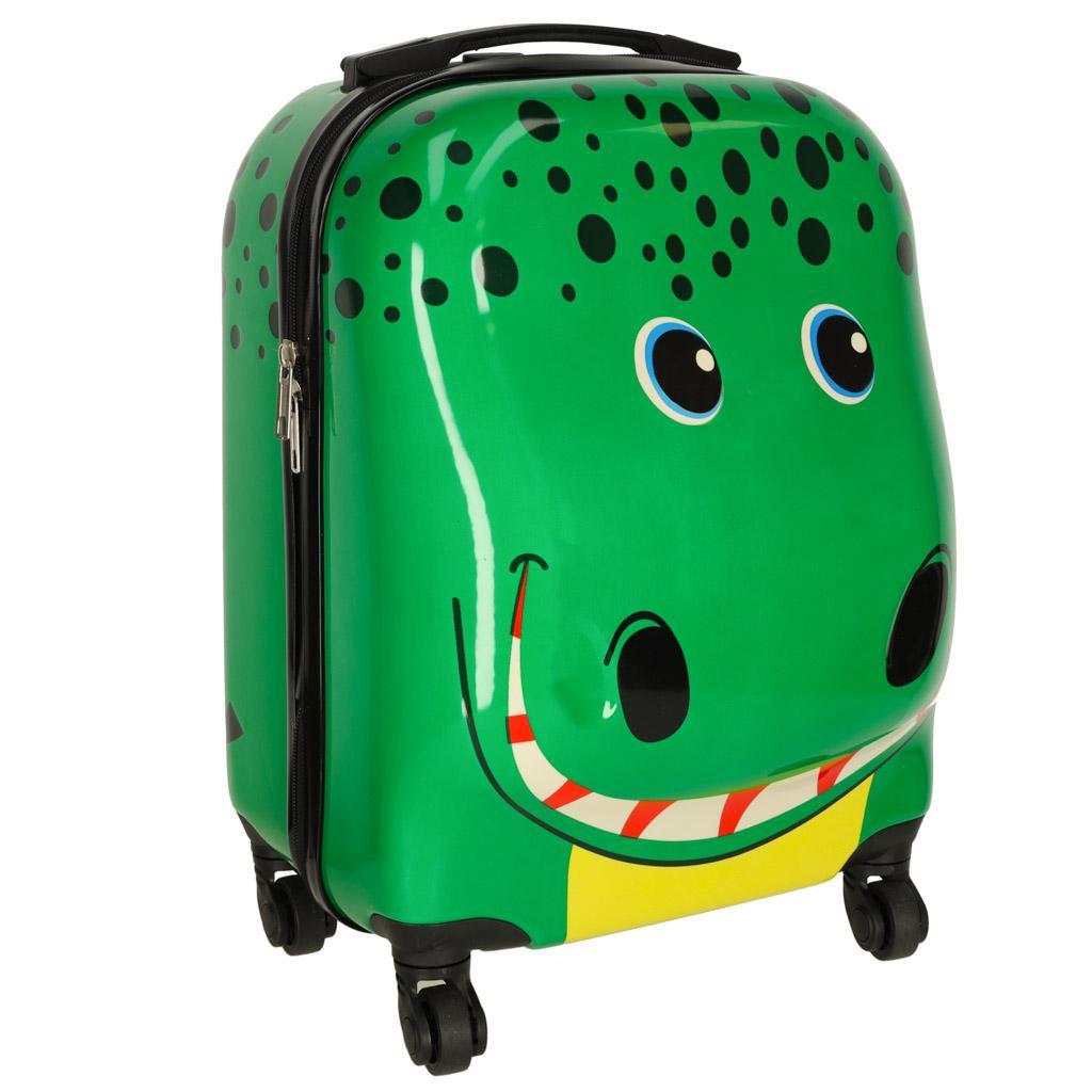 Walizka podróżna dla dzieci bagaż podręczny na kółkach krokodyl nr. 2