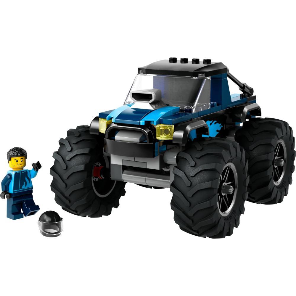 Zestaw klocków lego city oryginalny niebieski monster truck 60402 dla dziecka nr. 2
