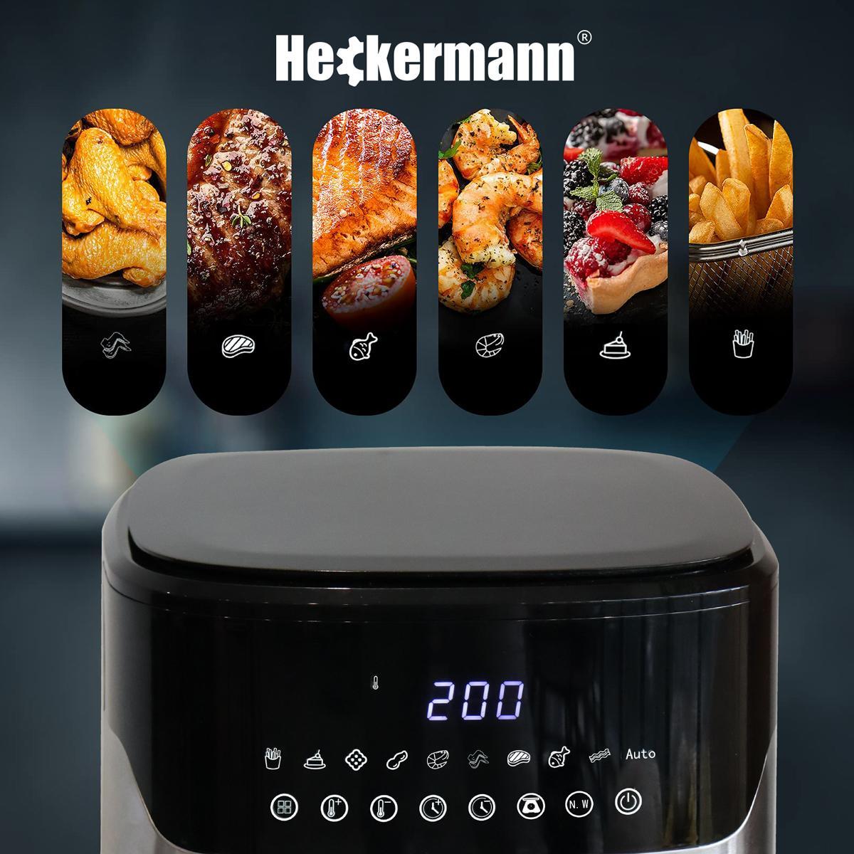 Frytkownica beztłuszczowa 6,5L Heckermann® ZHAF-650AD nr. 9