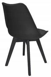 Krzesło OSCAR czarne do jadalni lub salonu  - Miniaturka zdjęcia nr 4