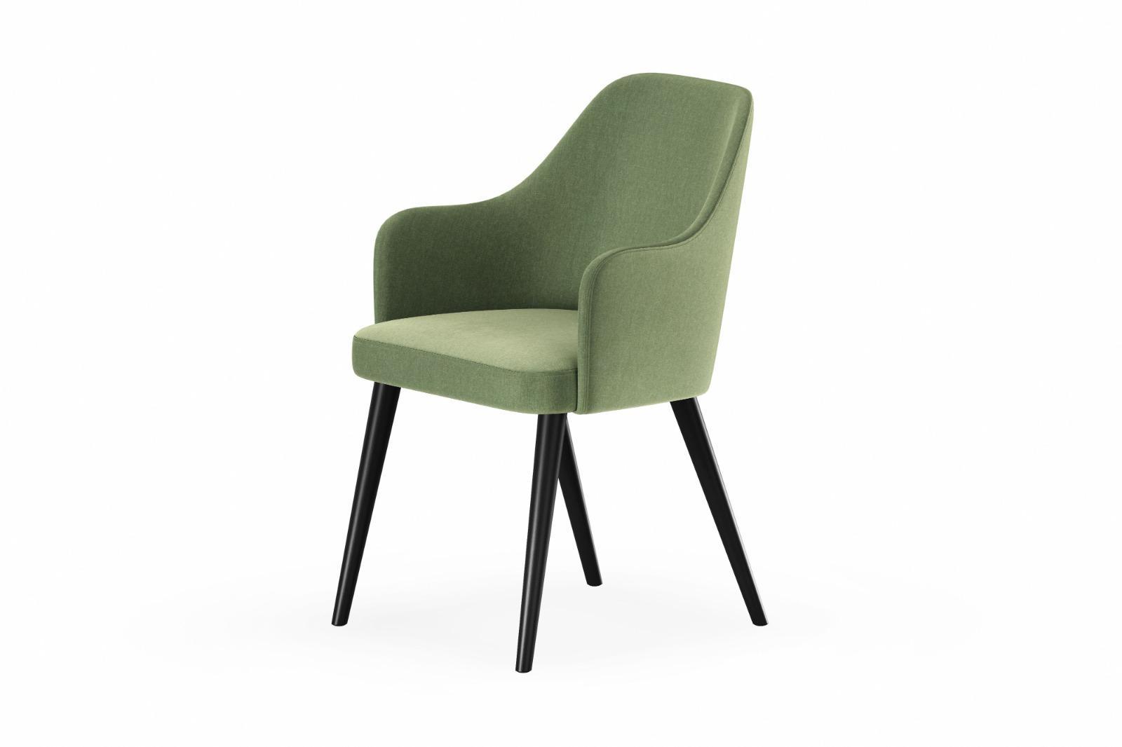 Krzesło PREMIUM KR-9 47x55x85 cm DELUXE 17 do jadalni zielony nr. 2