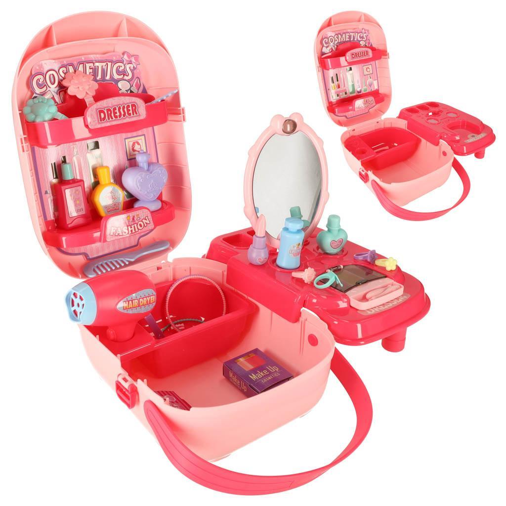 Kuferek walizka zestaw kosmetyków make up zabawka dla dziewczynki 32x12x19 cm 1 Full Screen