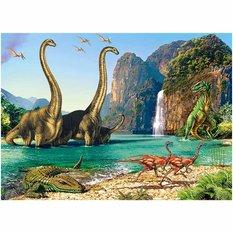 CASTORLAND Puzzle układanka 60el. In the Dinosaurs World - Świat dinozaurów 5+ - Miniaturka zdjęcia nr 2