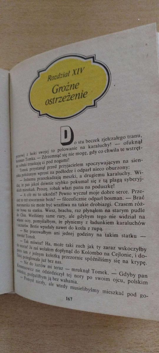 Książka Tajemnicza wyprawa Tomka -Alfred Szklarski . nr. 6