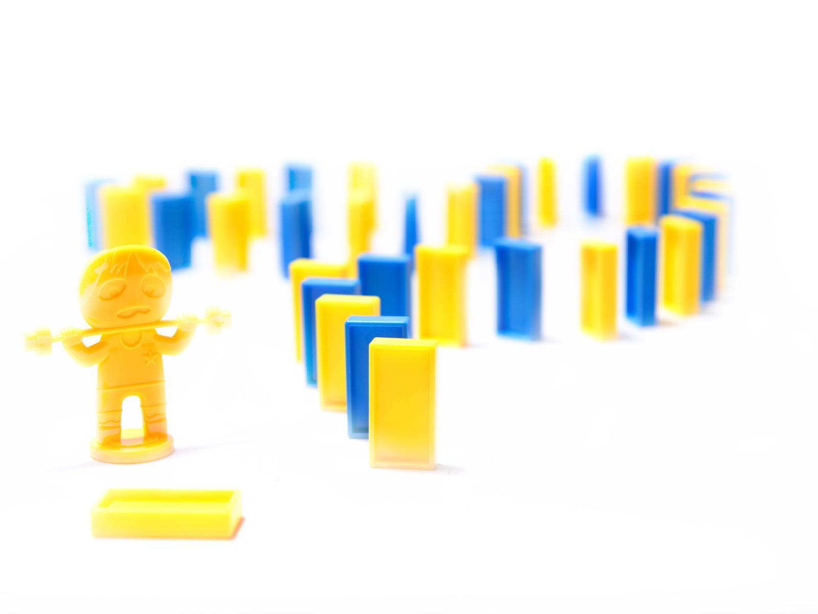 Pociąg Lokomotywa interaktywna układanka domino z kolejką zabawka dla dzieci 16x7x10 cm nr. 14