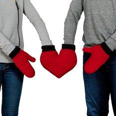 Rękawiczki dla Zakochanych Dwojga Serce Rocznica