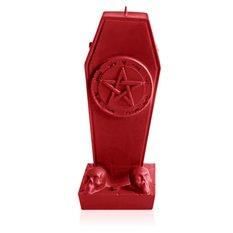 Świeca Coffin with Pentagram Red - Miniaturka zdjęcia nr 1