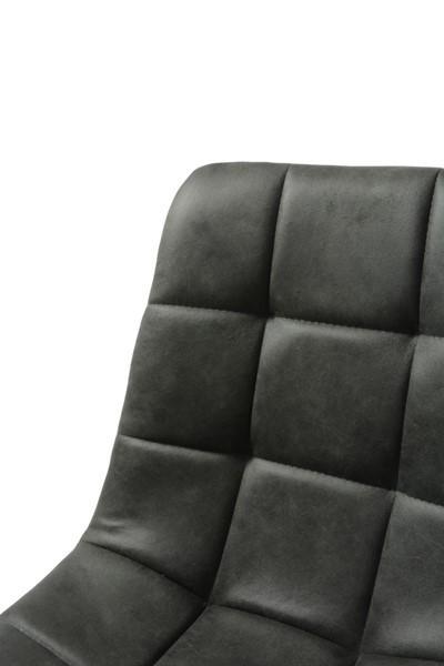 Zestaw krzeseł DEVER TAUPE 43x88x55 cm krzesło do jadalni salonu szary czarne nogi nr. 4