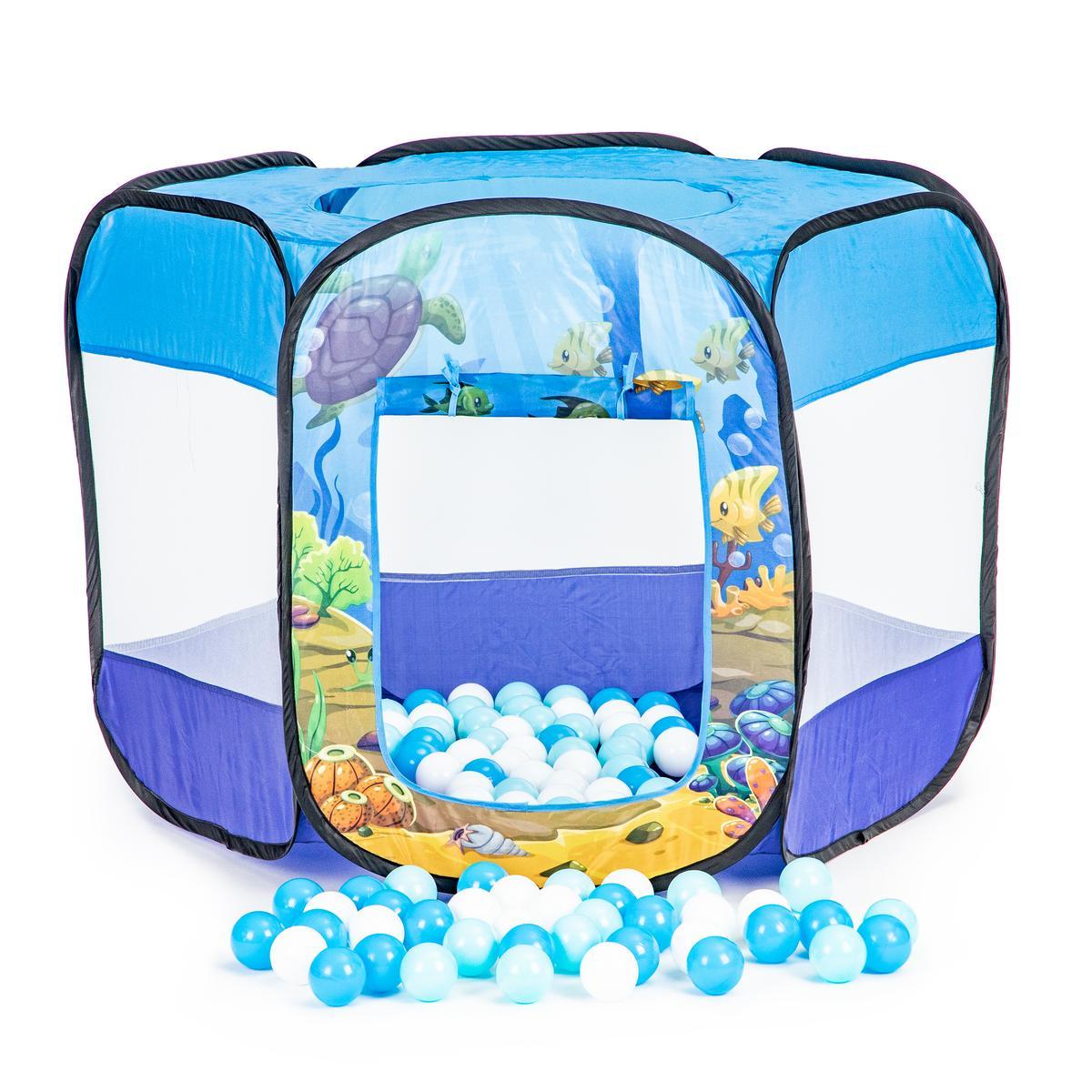 Suchy basen namiot rozkładany dla dzieci 100 piłek 0 Full Screen