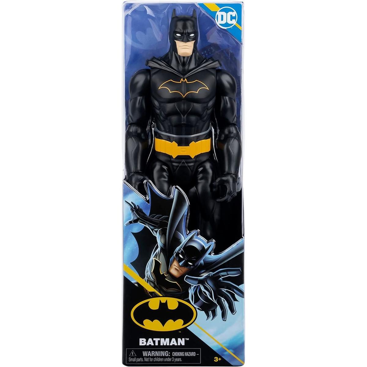 BATMAN DC COMICS ORYGINALNA RUCHOMA FIGURKA AKCJI BLACK CZARNY BATMAN 30cm 1 Full Screen