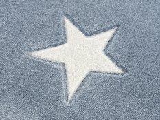 Dywan dziecięcy Estrella Blue 100x160 cm do pokoju dziecięcego niebieski w gwiazdy - Miniaturka zdjęcia nr 5