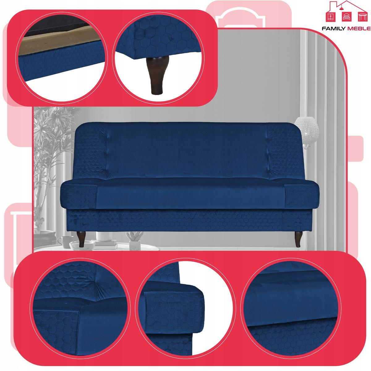 Wersalka sofa kanapa rozkładana Iza Family Meble 3 Full Screen