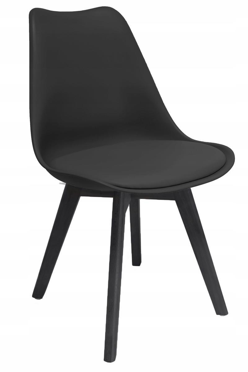Krzesło OSCAR czarne do jadalni lub salonu  nr. 1