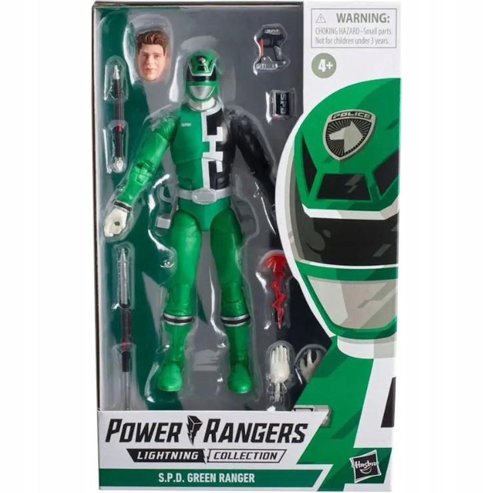 Figurka POWER RANGERS zielony ranger S.P.D hasbro dla dziecka 1 Full Screen