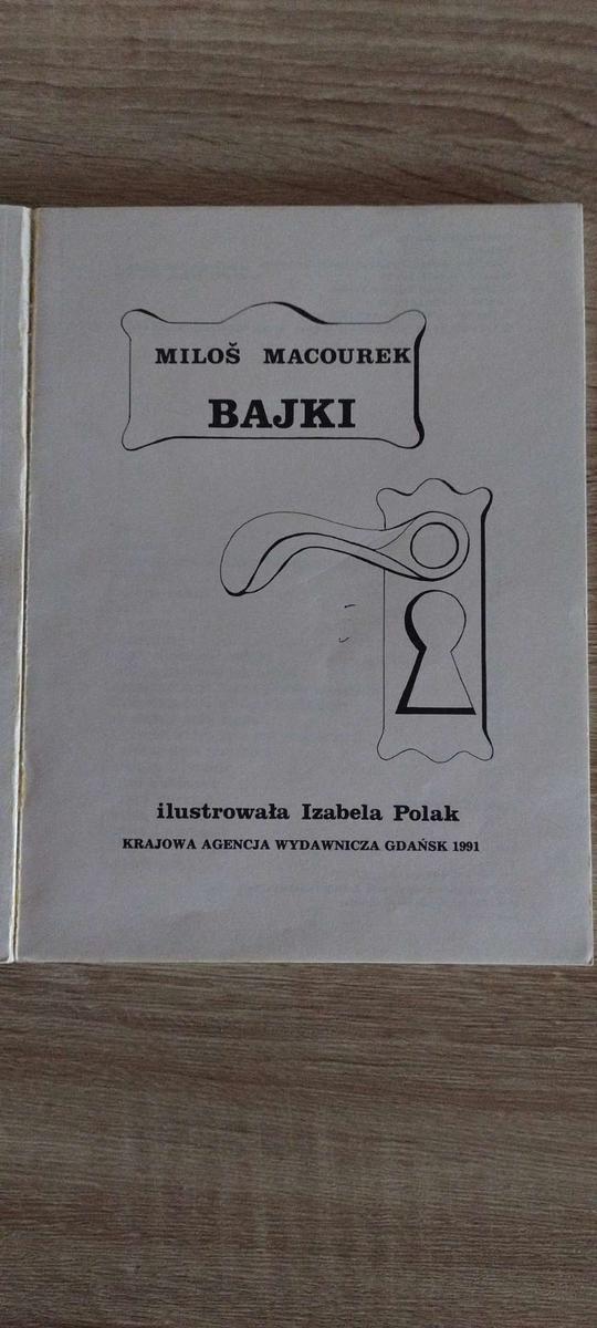 Książka   Bajki - Miloś Macourek. 1 Full Screen