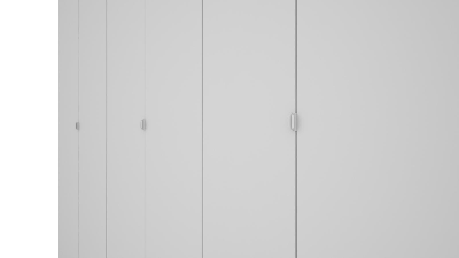 Duża szafa do garderoby XXL z lustrem biała 300x220x59 cm  6 Full Screen
