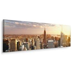 Obraz Do Biura Panorama NOWEGO YORKU Miasto Architektura 145x45cm