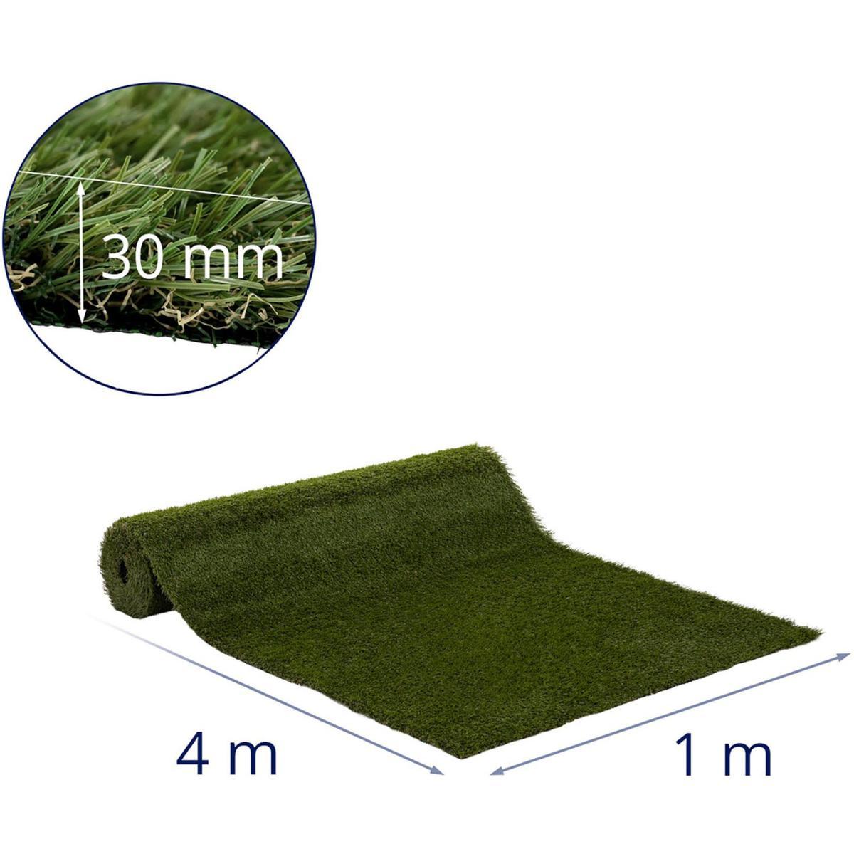 Sztuczna trawa na taras balkon miękka 30 mm 20/10 cm 100 x 400 cm 5 Full Screen