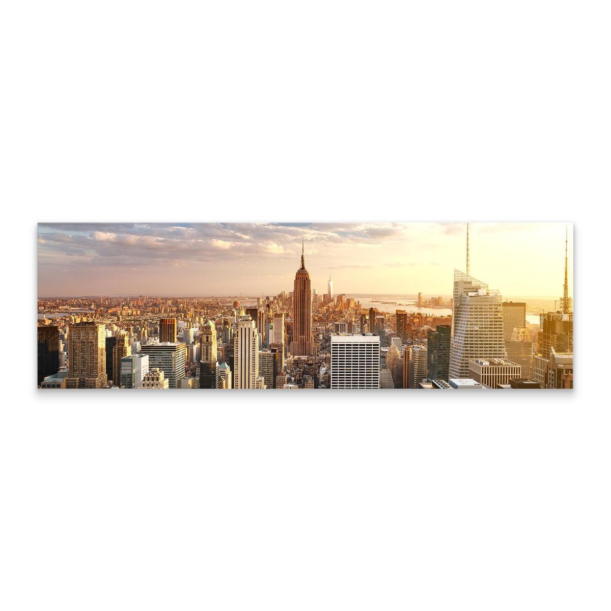 Obraz Do Biura Panorama NOWEGO YORKU Miasto Architektura 145x45cm 1 Full Screen